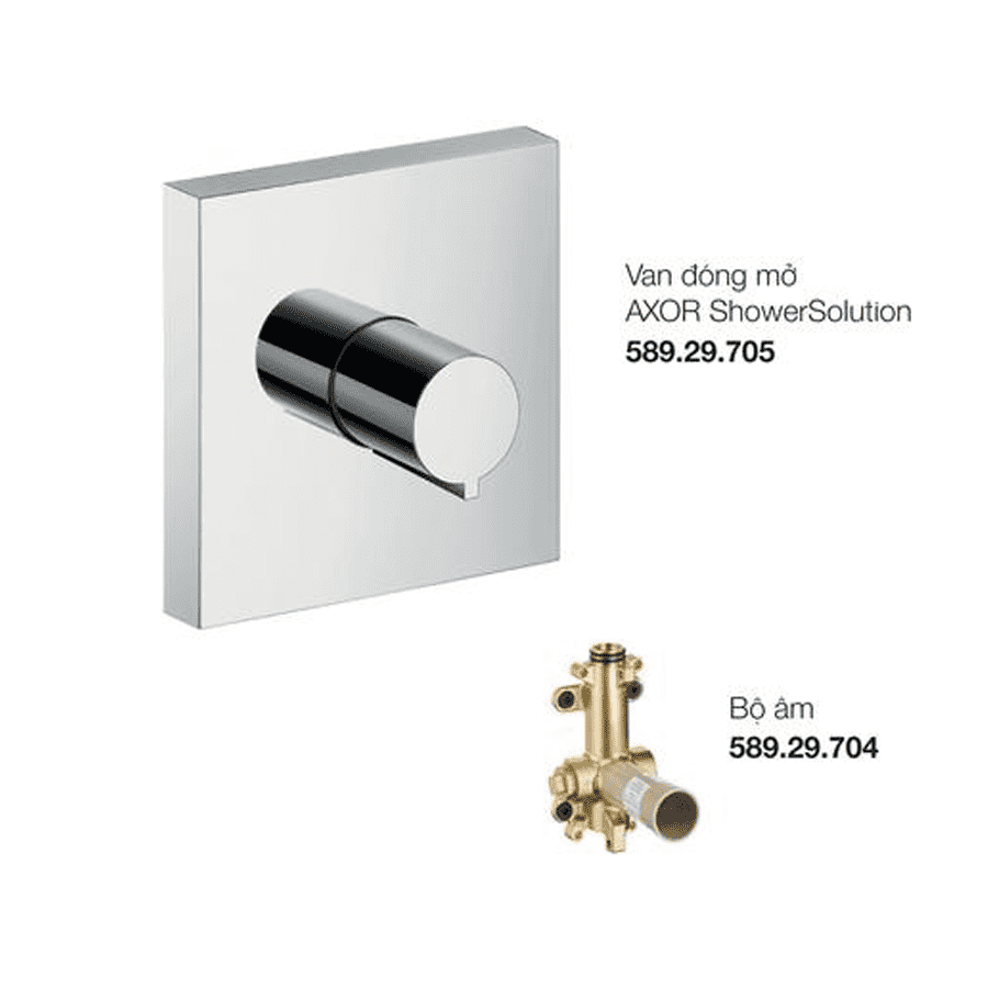 Van đóng mở AXOR ShowerSolutions 120/120 589.52.233